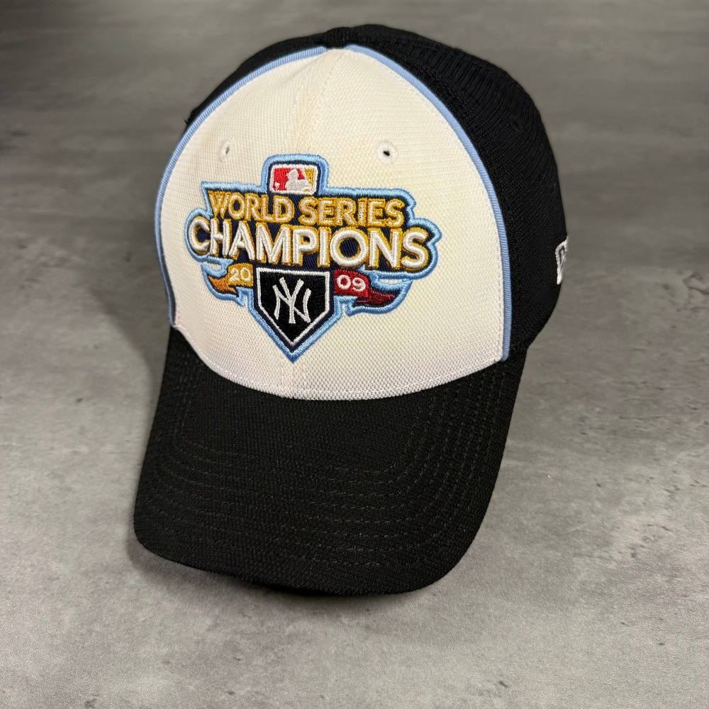 New Era Yankees 2009‎ World Series Champions 39THIRTY Cap Hat MLB Baseball